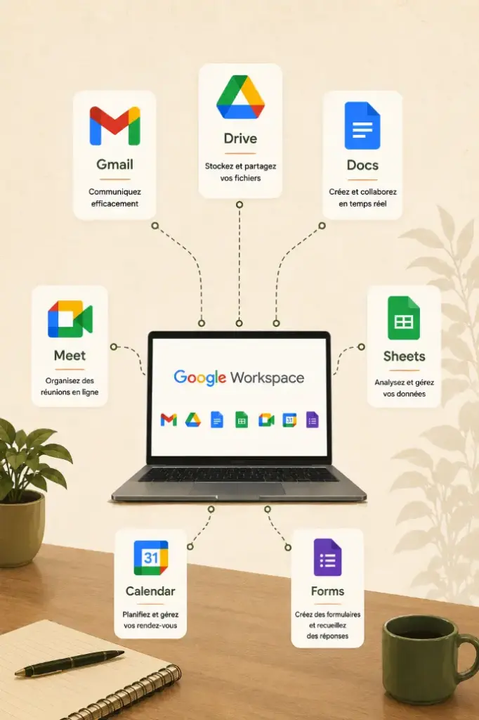 Maîtriser Google Workspace 1 : les essentiels de la productivité